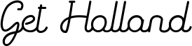 Get Holland Font