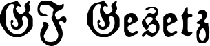 GESETZ.TTF
