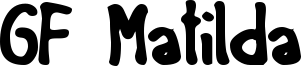 GF Matilda Font
