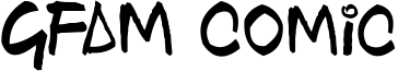 GFAM Comic Font