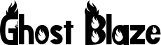 Ghost Blaze Font