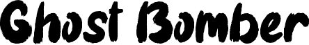 Ghost Bomber Font