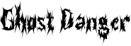 Ghost Danger Font