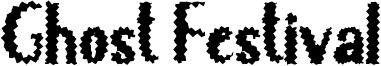 Ghost Festival Font