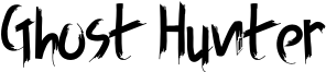 Ghost Hunter Font