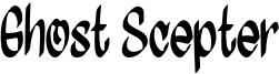 Ghost Scepter Font