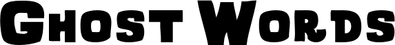 Ghost Words Font