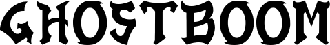 Ghostboom Font