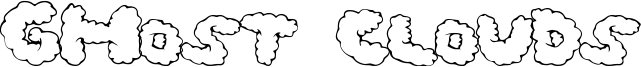 Ghost Clouds Font
