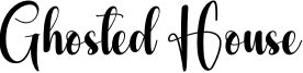 Ghosted House Font