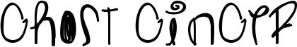 Ghost Ginger Font