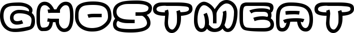 Ghostmeat Font