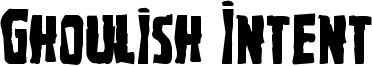 ghoulishintentmangle.ttf
