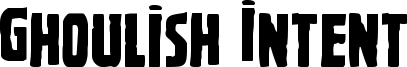 ghoulishintentshift.ttf