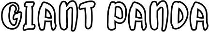 Giant Panda Font