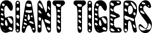 Giant Tigers Font