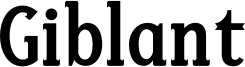 Giblant Font