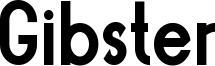 Gibster Font