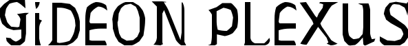Gideon Plexus Font