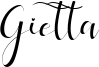 Gietta Font