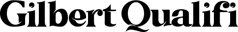 Gilbert Qualifi Font
