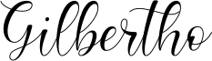 Gilbertho Font
