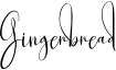 Gingerbread Font