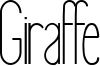 Giraffe.ttf