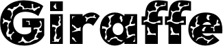 Giraffe Font