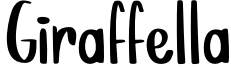 Giraffella Font