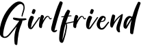 Girlfriend Font