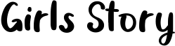 Girls Story Font