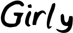 Girly Font
