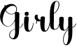 Girly Font