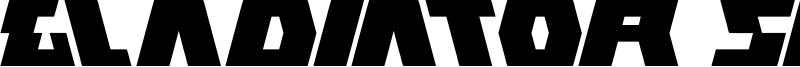 Gladiator Sport Font