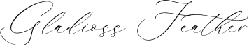 Gladioss Feather Font