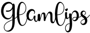 Glamlips Font