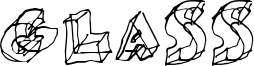 Glass Font