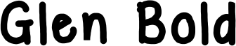 Glen Bold Font