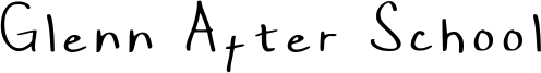 Glenn After School Font