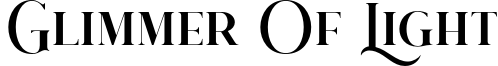 Glimmer Of Light Font