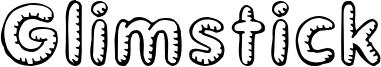 Glimstick Font