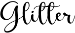 Glitter Font