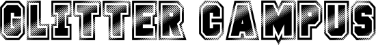 Glitter Campus Font