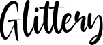 Glittery Font