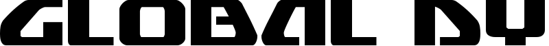 Global Dynamics Font