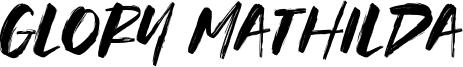 Glory Mathilda Font