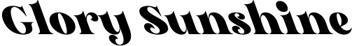 Glory Sunshine Oblique.otf