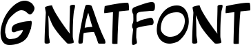 Gnatfont Font