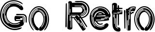 Go Retro Font